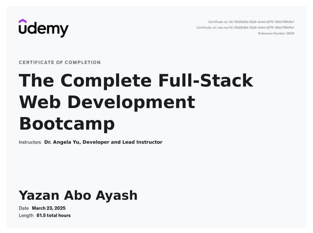 Full-Stack Web-Development